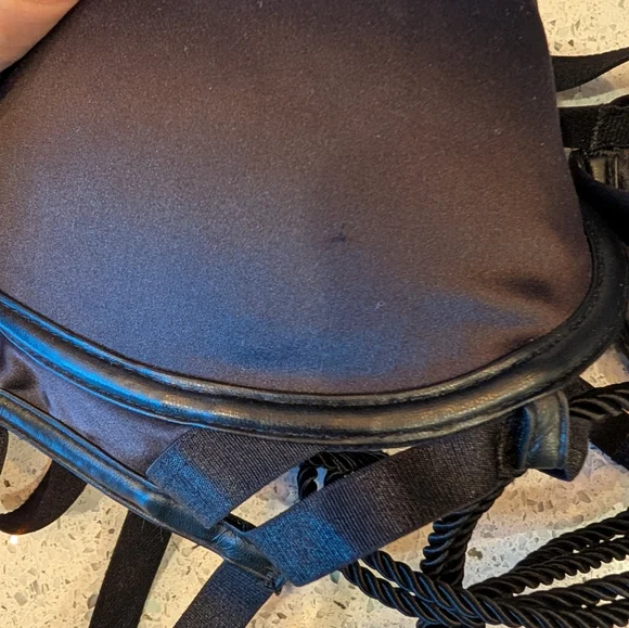 Rare Honey Birdette Shibari black playsuit L - Picture 5 of 10